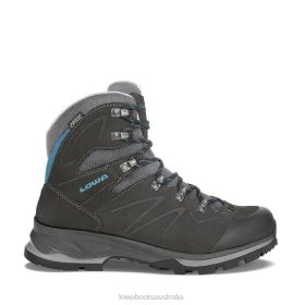 Lowa Anthracite/Blue Badia GTX Womens | 6H4244 Lowa Shoes Melbourne