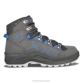 Lowa Anthracite/Blue Kody Evo GTXMid Junior | 6H42601 Lowa Australia