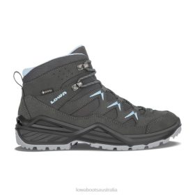 Lowa Anthracite/Iceblue Sirkos Evo GTXid Ws | 6H42142 Lowa Shoes Australia