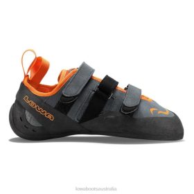 Lowa Anthracite/Orange Falco VCR | 6H42206 Lowa Shoes Australia
