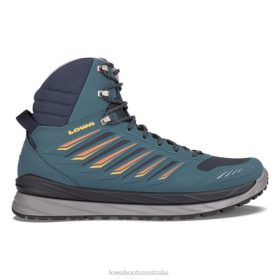 Lowa Axos GTXMid Steel Blue/Orange | 6H42258 Lowa Melbourne