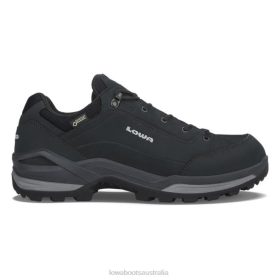 Lowa Black/Graphite Renegade GTXLo | 6H42241 Lowa Shoes Melbourne