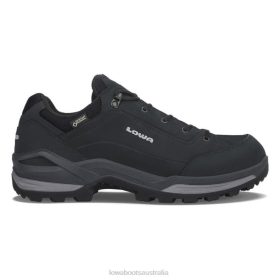 Lowa Black/Graphite Renegade GTXLo | 6H42319 Lowa Shoes Australia