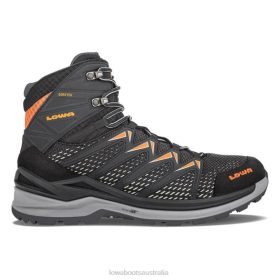 Lowa Black/Orange Innox Pro GTXMid | 6H42267 Lowa Australia