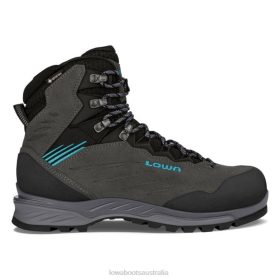 Lowa Cadin II GTXMid Ws Anthracite/Aquamarine | 6H42345 Lowa Shoes Melbourne