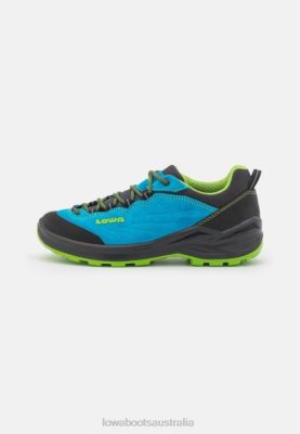 Lowa DELAGO GTXJUNIOR UNISEX Hiking shoes Turquoise/Lime | 6H42185 Lowa Shoes Melbourne