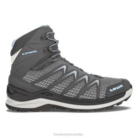Lowa Graphite/Ice Blue Innox Pro Mid Ws | 6H42409 Lowa Australia