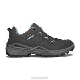 Lowa Graphite/Iceblue Sirkos Evo GTXOWs | 6H42157 Lowa Boots Australia
