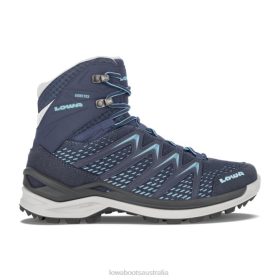 Lowa Innox Pro GTXid Ws Navy/Turquoise | 6H42133 Lowa Shoes Melbourne