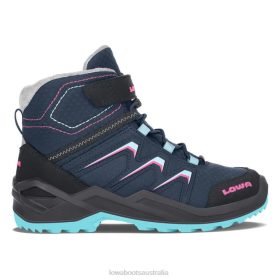 Lowa Navy/Berry Maddox Warm GTXMid | 6H42604 Lowa Melbourne
