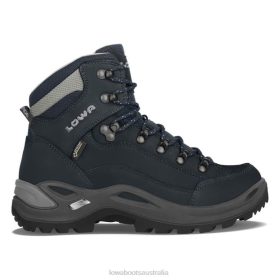 Lowa Navy/Grey Renegade GTXMid Ws | 6H42381 Lowa Shoes Australia