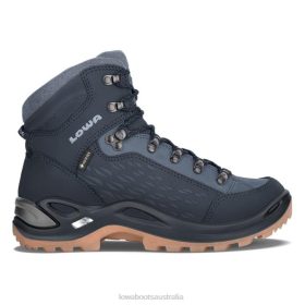 Lowa Navy/Ice Blue Renegade Warm GTXMid Ws | 6H42457 Lowa Australia