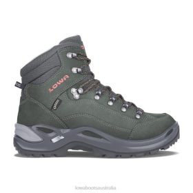Lowa Renegade GTXid Ws Anthracite/Mandarin | 6H42128 Lowa Shoes Australia